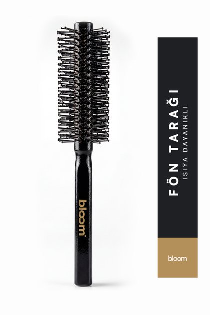 Bloom – Heat Resistant Professional Blow Dry Comb – Round Hair Styling Brush