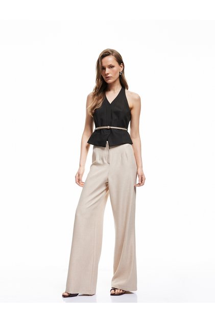 Comfortable Fit High Waist Palazzo Pants