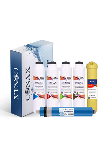 Crypto Takçevir 6 Aşama – Prestij Membran Inline Alkalin Orijinal Filtre Seti