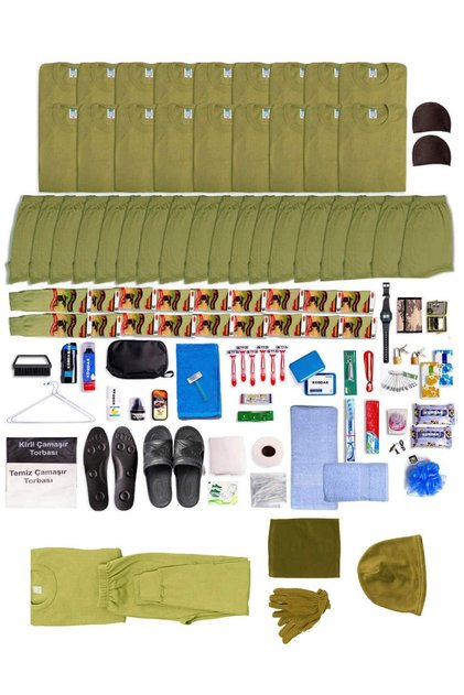 18-Piece Winter All-Inclusive Paid Soldier Set - Winter Paid Military Set - Winter Soldier Package