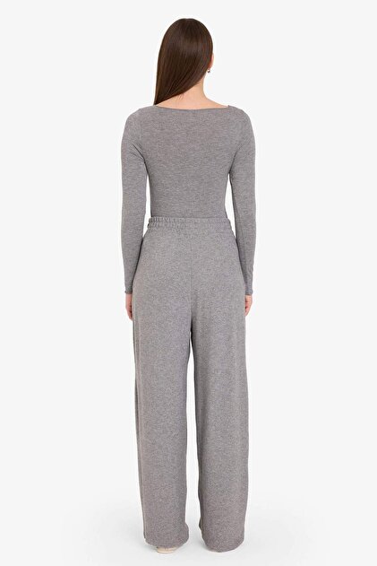 Defacto Wide Leg Yumuşak Tuşeli Pantolon G8418AX25WN - Fiyatı