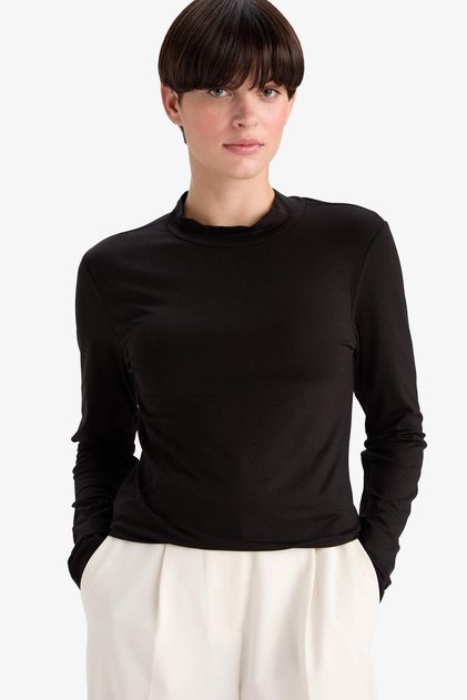 Crew Neck Long Sleeve T-Shirt F5034Ax25Wn