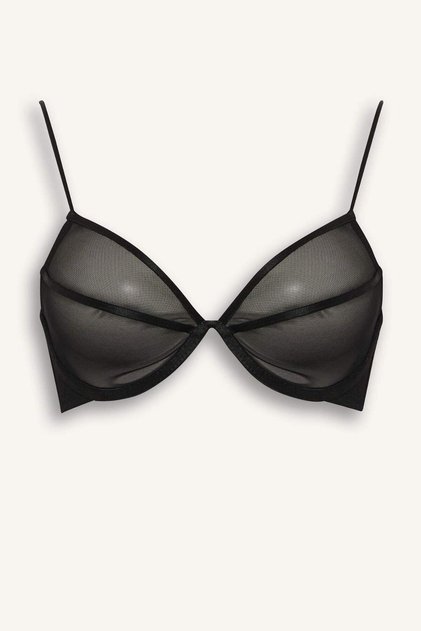 Tulle Capless No Pad Underwire T-Shirt Bra F7026Ax25Wn