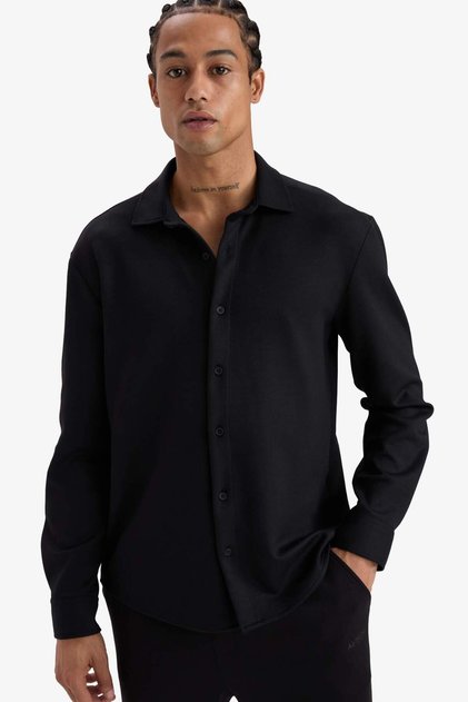 Ultra Soft Standard Fit Long Sleeve Shirt F8718Ax25Au