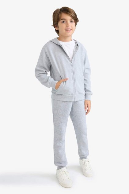 School Sweatpants with Elastic Waistband for Boys W0773A625Wn