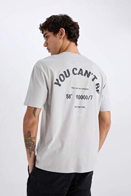 DEEPSENCE Siyah Unisex Oversize T-shirt Jojo Sırt Baskı - Fiyatı
