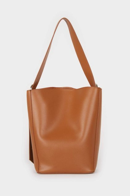Women's Faux Leather Shoulder Bag E8493Axns