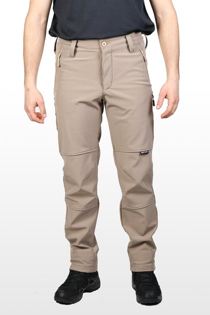 Softshell Water and Windproof Pants Beige Ervo