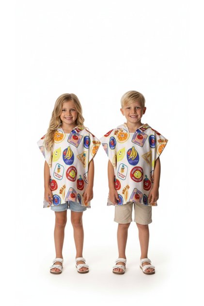 Summer Poncho Beach Towel