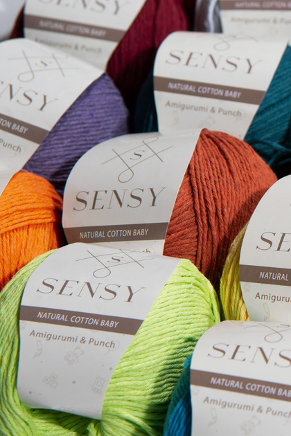 SENSY Premium Amigurumi Ipi Punch (panç) Baby Soft Cotton 50 Gr 12