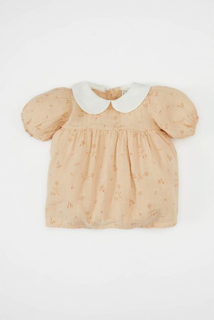 100% Cotton Floral Muslin Jumpsuit Baby Girl Newborn C5091A524Sm