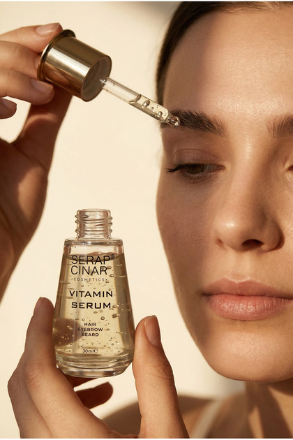 Serap Çınar Cosmetics Vitamin Serum for Eyebrows & Hair 30ml