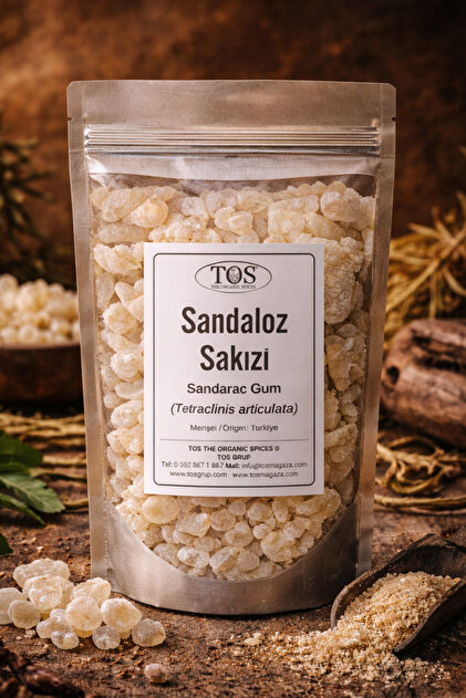 TOS The Organic Spices Sandaloz Sakızı 50 gr (1. Kalite