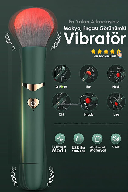 Do it Love Gizli Arkadaş - Makyaj Fırçası Vibratör - Makyaj