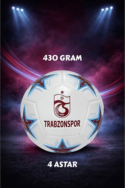Trabzonspor LİSANSLI PREMİUM ORJİNAL FUTBOL TOPU YENİ SEZON 430 GR
