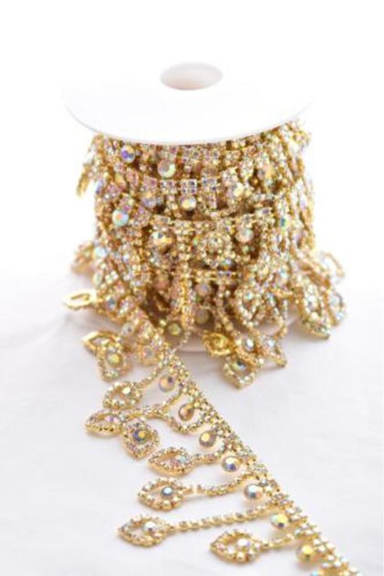 Luxury crystal roll