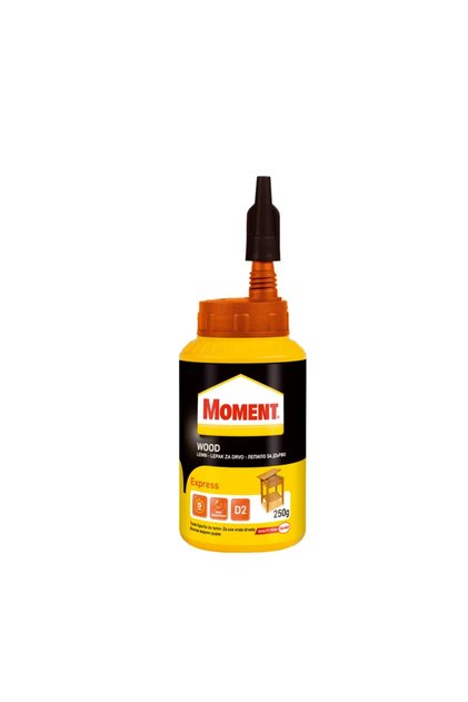 Adeziv Moment Wood Bond, de constructii, pentru lemn, clasa D2, 250 g, transparent