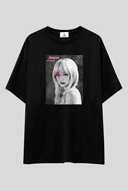 SVART WEAR Jisoo Baskılı Oversize Unisex T-Shirt - Fiyatı, Yorumları