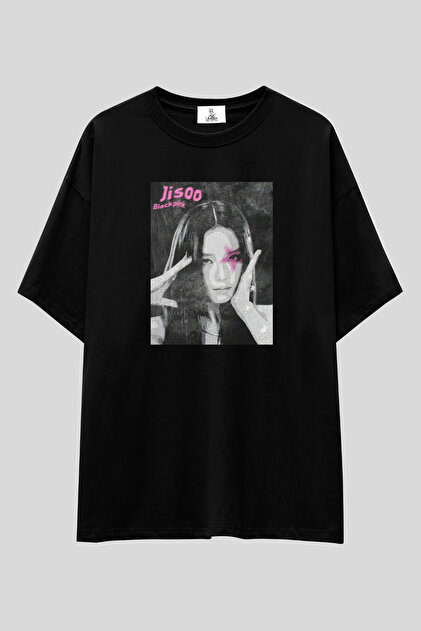 【Jisoo_様】 SVART WEAR Jisoo Baskılı Oversize Unisex T-Shirt - Fiyatı, Yorumları