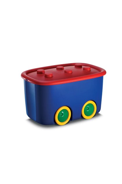 Cutie depozitare Funny Box, din plastic, 58 x 38.5 x 32 cm, 46 L, cu capac