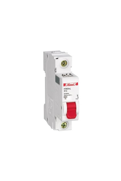 Автоматичен предпазител Himel 1P, B, 16A, 4.5 kA