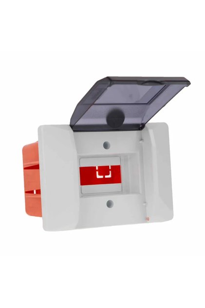 Tablou electric Vision, montaj incastrat, 2 module, IP40