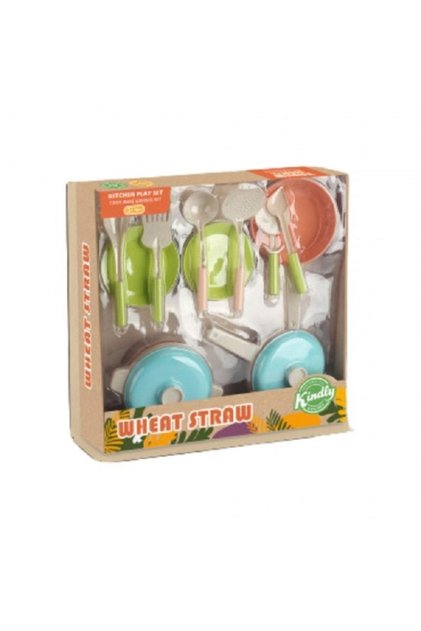 Set de joaca Vase de bucatarie si ustensile,14 elemente