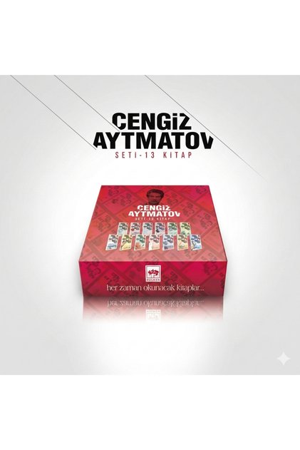 Cengiz Aytmatov Seti 13 Kitap / Cengiz Aytmatov Kırmızı Kutulu
