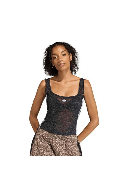 adidas JX2537-K Rıbbon Crop Top Kadın T-Shirt Siyah - Fiyatı