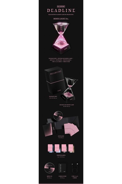 Kpop Dünyasi BLACKPINK – 3rd MINI ALBUM [DEADLINE] (MOOD LIGHT Ver