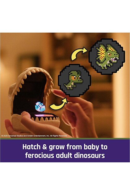 Cici Oyuncak BITZEE Jurassic Interactive Dinosaur Toy with 25