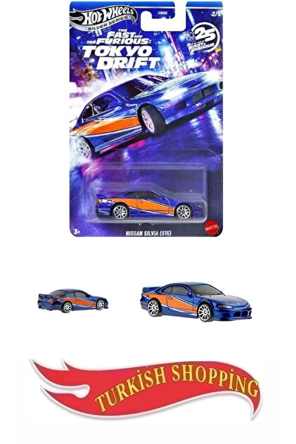 HOT WHEELS Silver Series 1:64 Ölçek Fast&Furıous Tokyo Drift