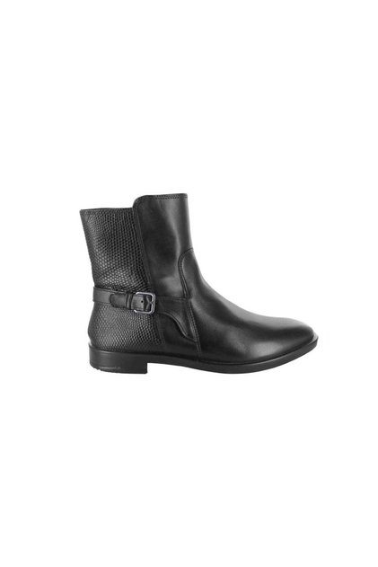 Ghete damă - SHAPE M 15 - mărime 36 - negre din piele naturală - elegante cu fermoar toc mic