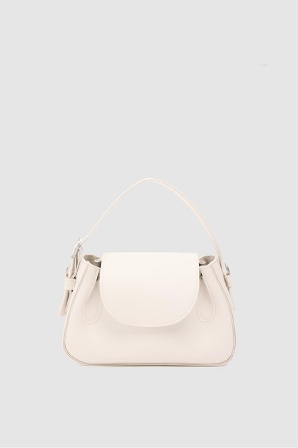 Lover Oval Crossbody Bag Cream