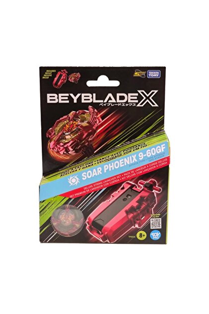 Nextohaps Toys BEY12000 Beyblade Delüks Set Soar Phoenix 9-60GF