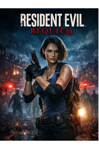 FameYeşilköy Ps5 Resident Evil Requiem Oyun Kutusu 2 adet Fryer