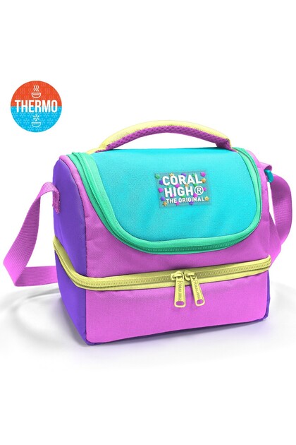 Kids Multi-Colored Thermo Two-Layer Nutrition Container Bag I 37215