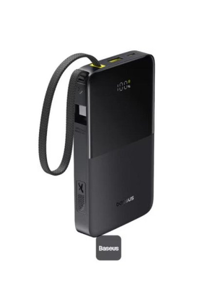 Power bank Bipow 2 Pro 30000mAh 22.5W, USB + USB-C, cablu USB-C