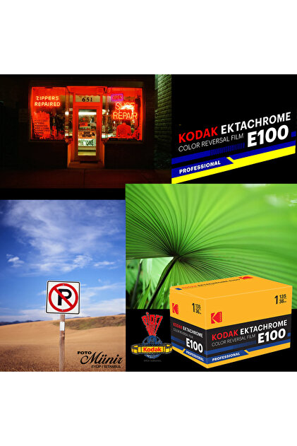 Kodak Ektachrome P1600 EPHフィルム 20本 Kodak Ektachrome E100 Renkli Slide - Dia Film -135-36-35MM