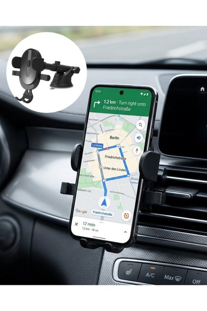 Car Ventilation 360 Degree Rotating Auto-Lock Stand
