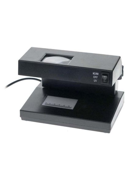 Counterfeit Money Detector Machine Black/White/Clear