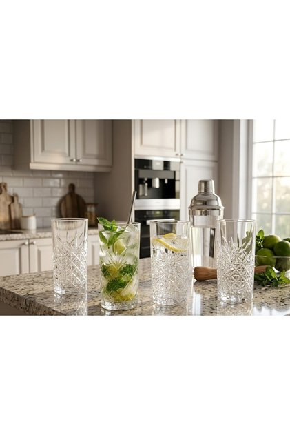 4-Pack Tall Glasses 450 ml