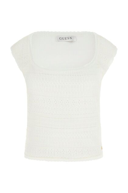 4G logo rhinestones cardigan