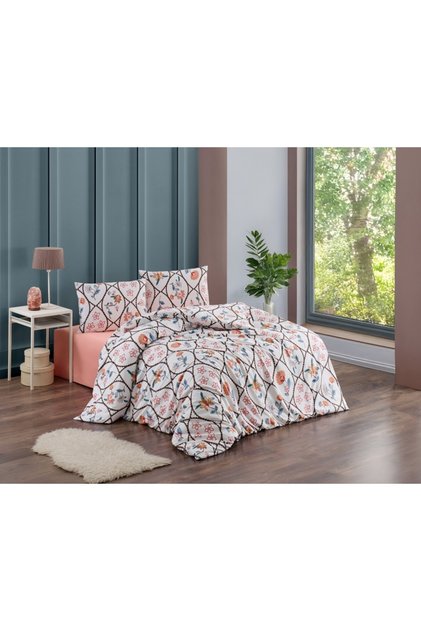 Double Ranforce Duvet Cover Set - 4 Pieces - 100% Cotton - Original Luxury Box