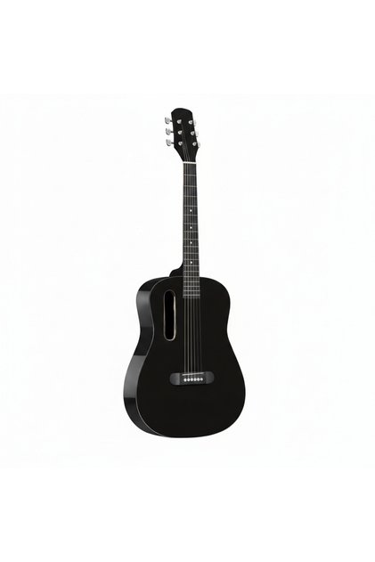 GS-X1 Signature Series Glossy Black – Portable Lava Style Guitar