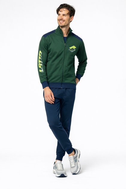 Trening barbati LA1076, set bluza cu fermoar si pantaloni, regular fit