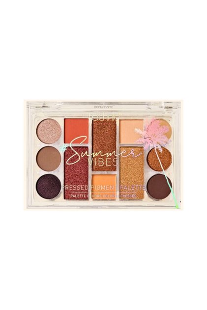 #SummerVibes Eyeshadow Palette - 12 Highly Pigmented Matte & Shimmer Warm Summer Tones