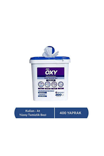 Mr. Oxy Yüzey Temizlik Havlusu 400'lü