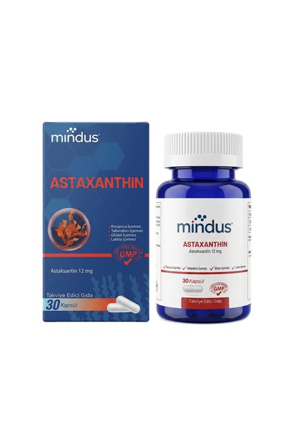 Astaksantin 12 mg 30 Kapsül