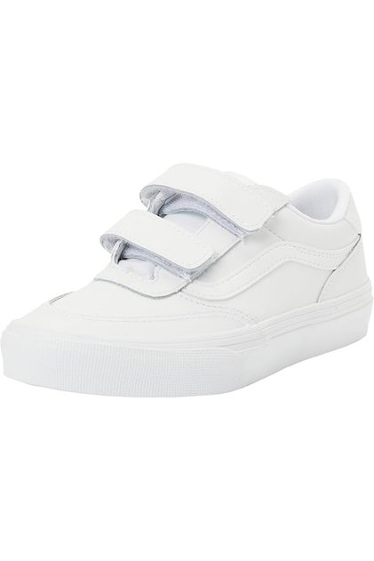 Brooklyn Ls V White Leather Children's Sports Shoes Vn000Ekgwww1
